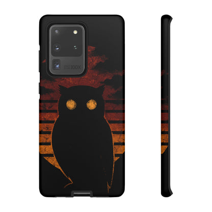 Sunset Surveillance – Impact-Resistant Tough Phone Case for iPhone, Samsung, & Google | NecroGrip