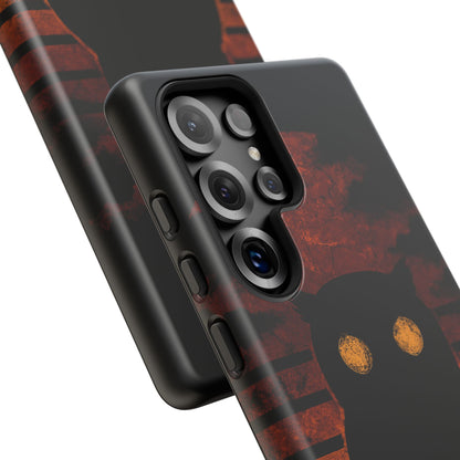 Sunset Surveillance – Impact-Resistant Tough Phone Case for iPhone, Samsung, & Google | NecroGrip