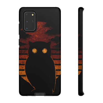 Sunset Surveillance – Impact-Resistant Tough Phone Case for iPhone, Samsung, & Google | NecroGrip