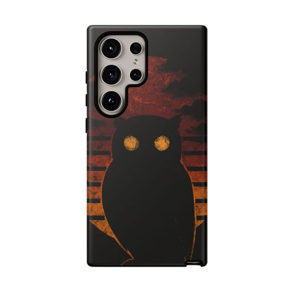 Sunset Surveillance – Impact-Resistant Tough Phone Case for iPhone, Samsung, & Google | NecroGrip