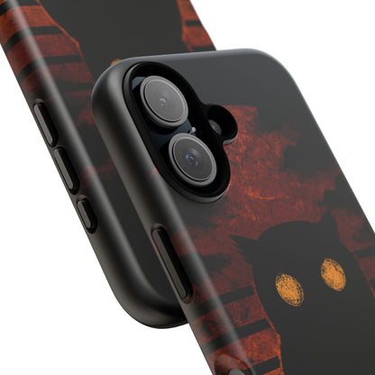 Sunset Surveillance – Impact-Resistant Tough Phone Case for iPhone, Samsung, & Google | NecroGrip