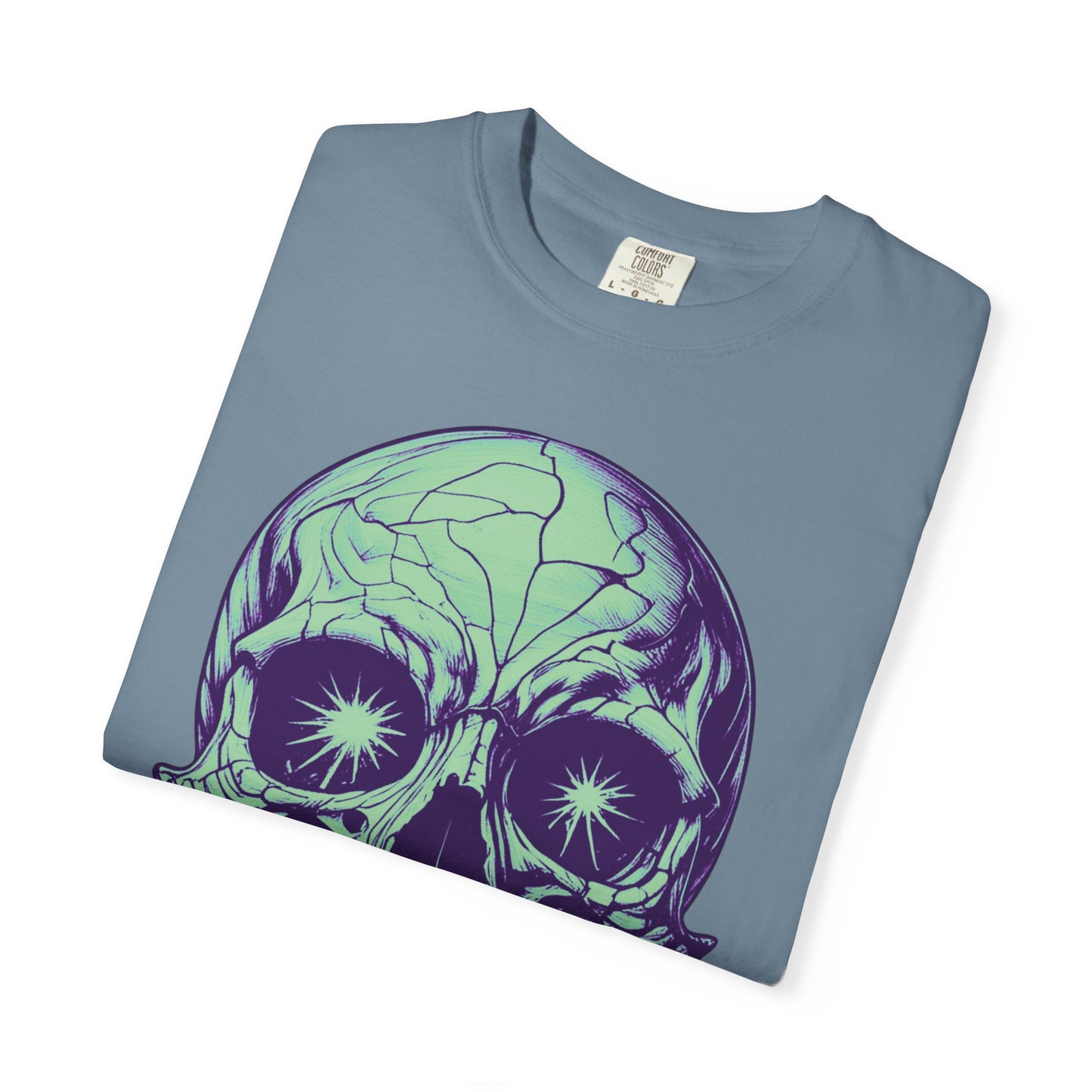 Starry Eyed Skull T-Shirt - NecroGrip 