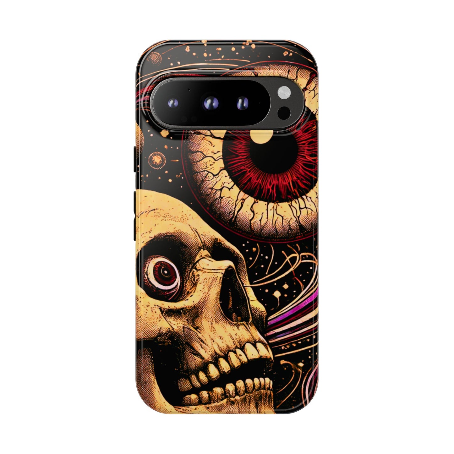 Ocular Doom – Impact-Resistant Tough Phone Case for iPhone, Samsung & Google Pixel | NecroGrip