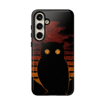 Sunset Surveillance – Impact-Resistant Tough Phone Case for iPhone, Samsung, & Google | NecroGrip