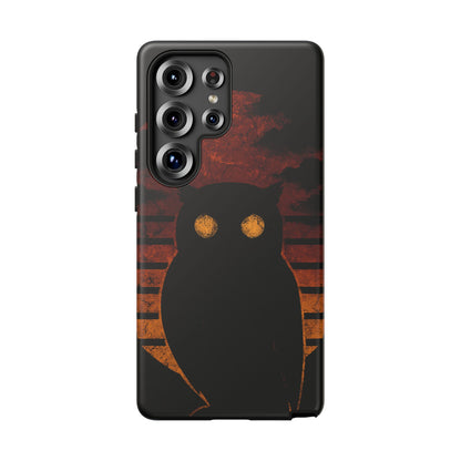 Sunset Surveillance – Impact-Resistant Tough Phone Case for iPhone, Samsung, & Google | NecroGrip