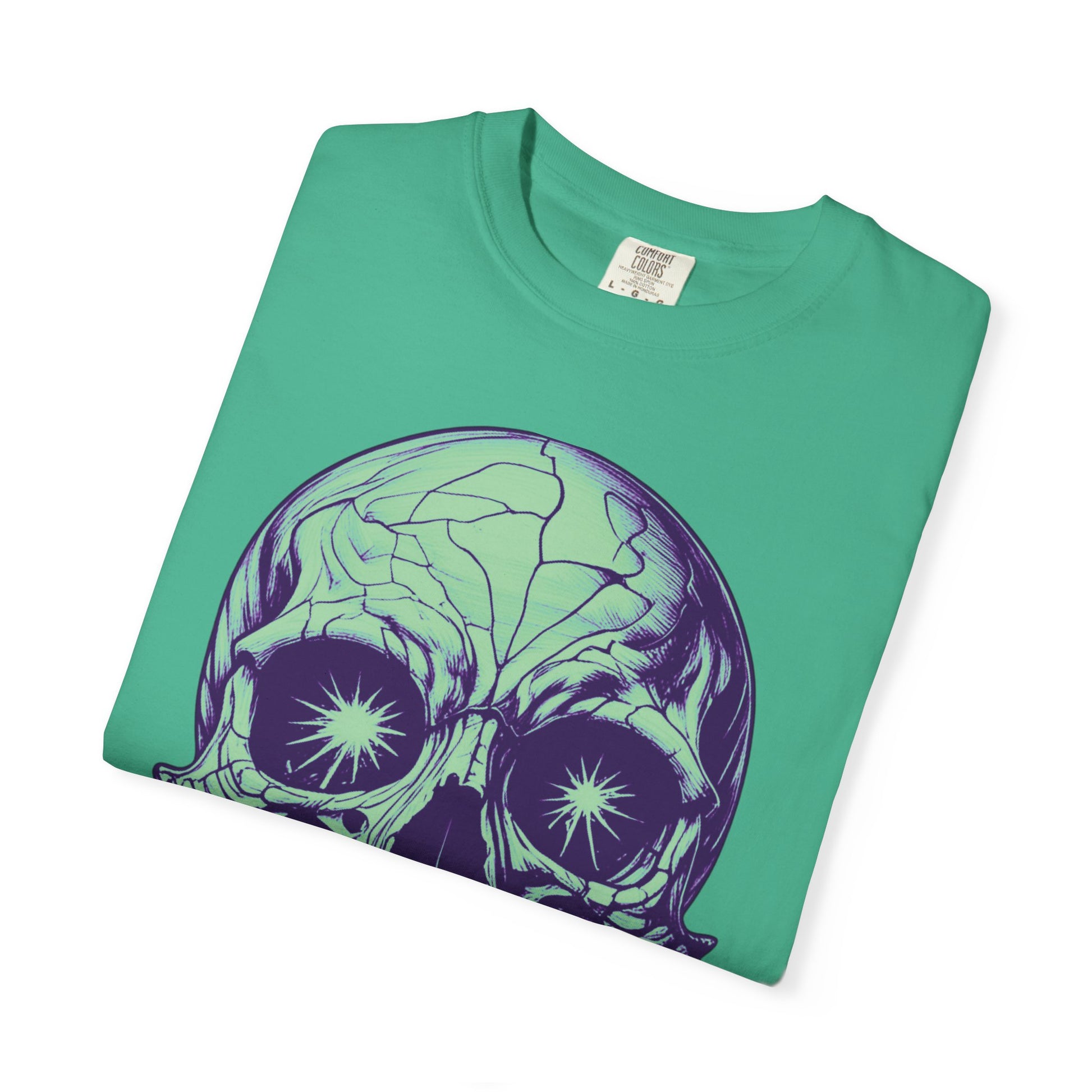 Starry Eyed Skull T-Shirt - NecroGrip 