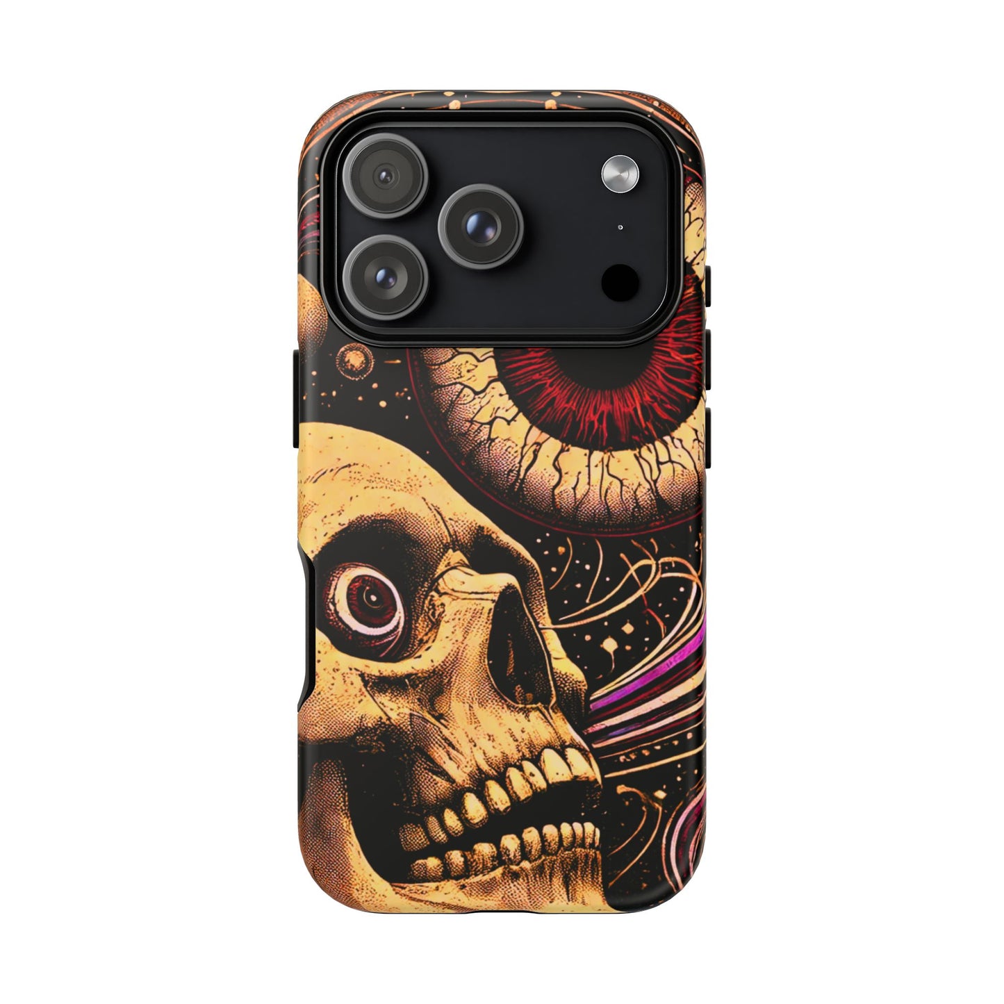 Ocular Doom – Impact-Resistant Tough Phone Case for iPhone, Samsung & Google Pixel | NecroGrip