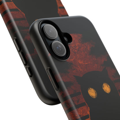 Sunset Surveillance – Impact-Resistant Tough Phone Case for iPhone, Samsung, & Google | NecroGrip