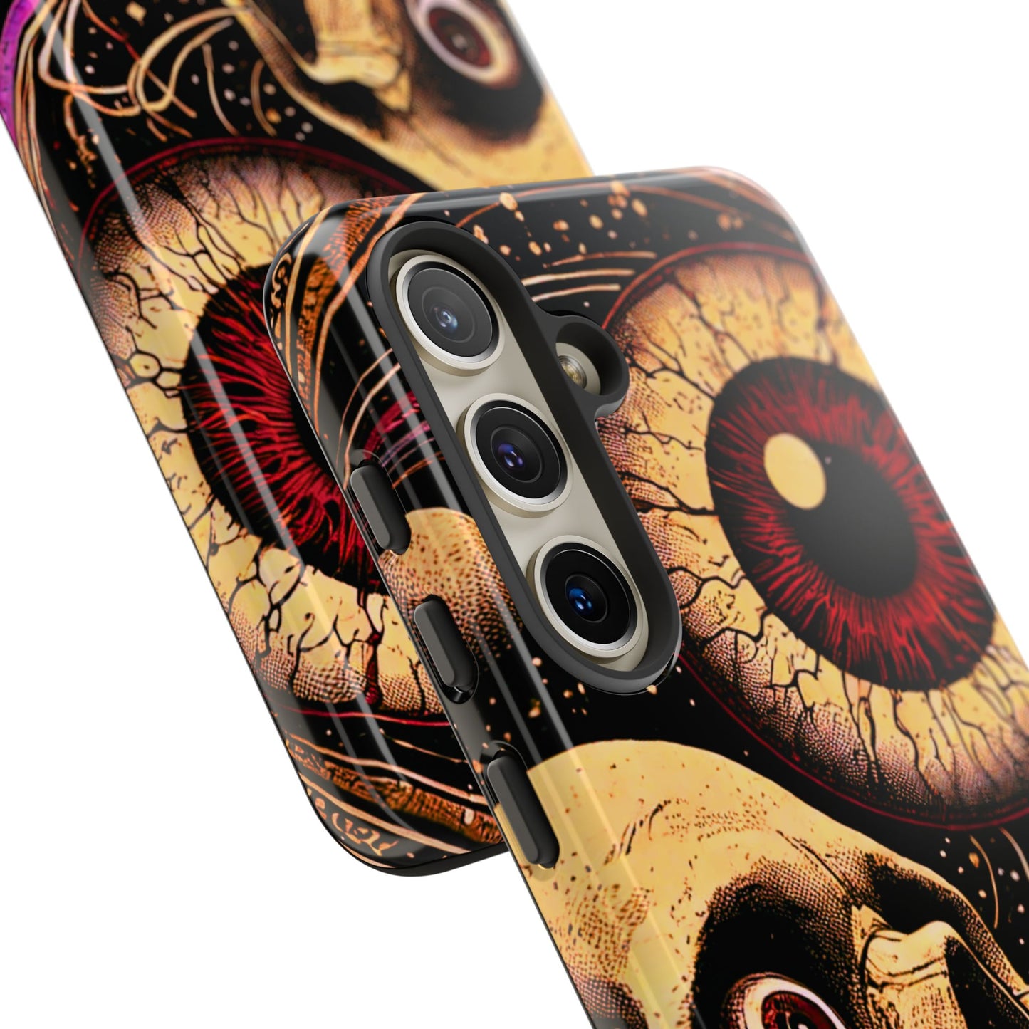 Ocular Doom – Impact-Resistant Tough Phone Case for iPhone, Samsung & Google Pixel | NecroGrip