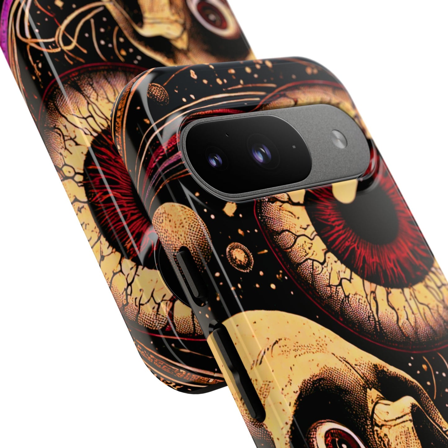 Ocular Doom – Impact-Resistant Tough Phone Case for iPhone, Samsung & Google Pixel | NecroGrip