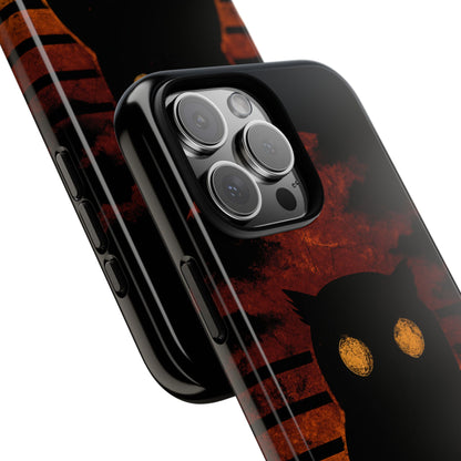 Sunset Surveillance – Impact-Resistant Tough Phone Case for iPhone, Samsung, & Google | NecroGrip