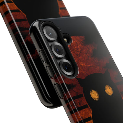 Sunset Surveillance – Impact-Resistant Tough Phone Case for iPhone, Samsung, & Google | NecroGrip
