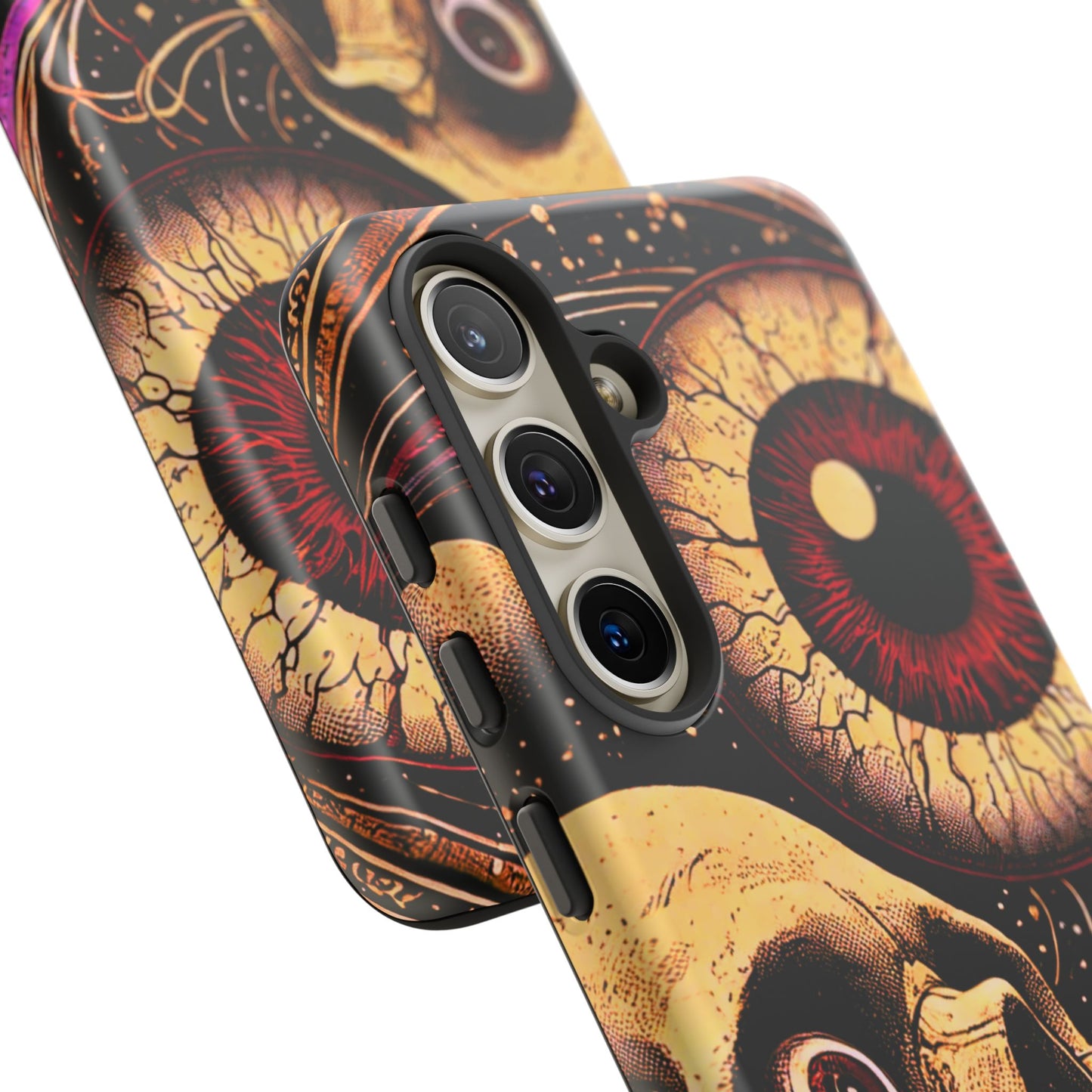 Ocular Doom – Impact-Resistant Tough Phone Case for iPhone, Samsung & Google Pixel | NecroGrip