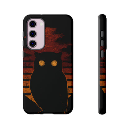 Sunset Surveillance – Impact-Resistant Tough Phone Case for iPhone, Samsung, & Google | NecroGrip