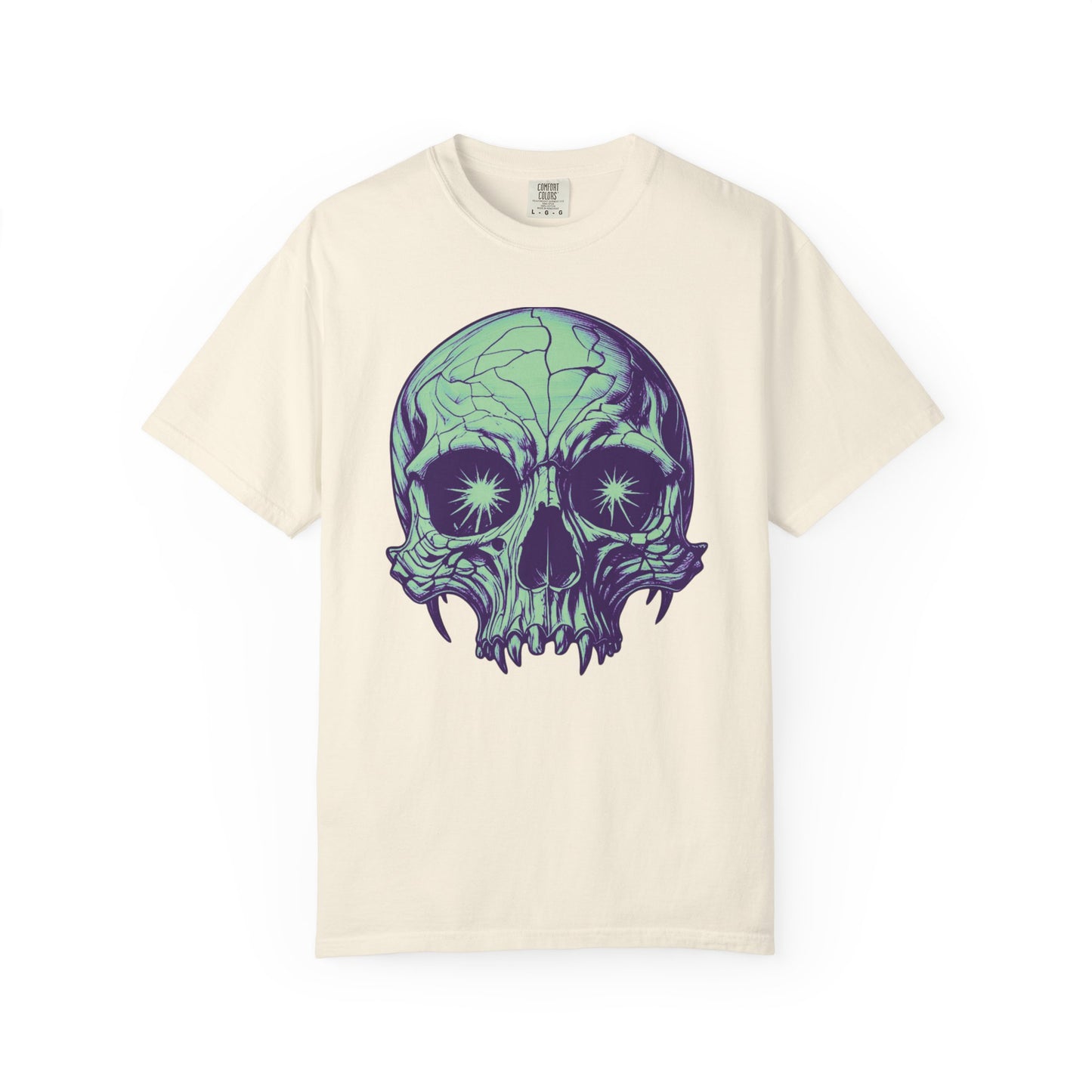 Starry Eyed Skull T-Shirt - NecroGrip 