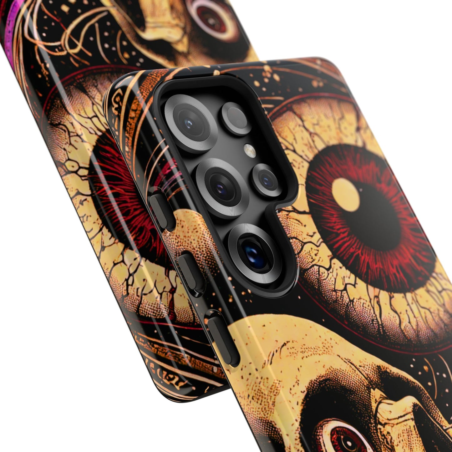 Ocular Doom – Impact-Resistant Tough Phone Case for iPhone, Samsung & Google Pixel | NecroGrip