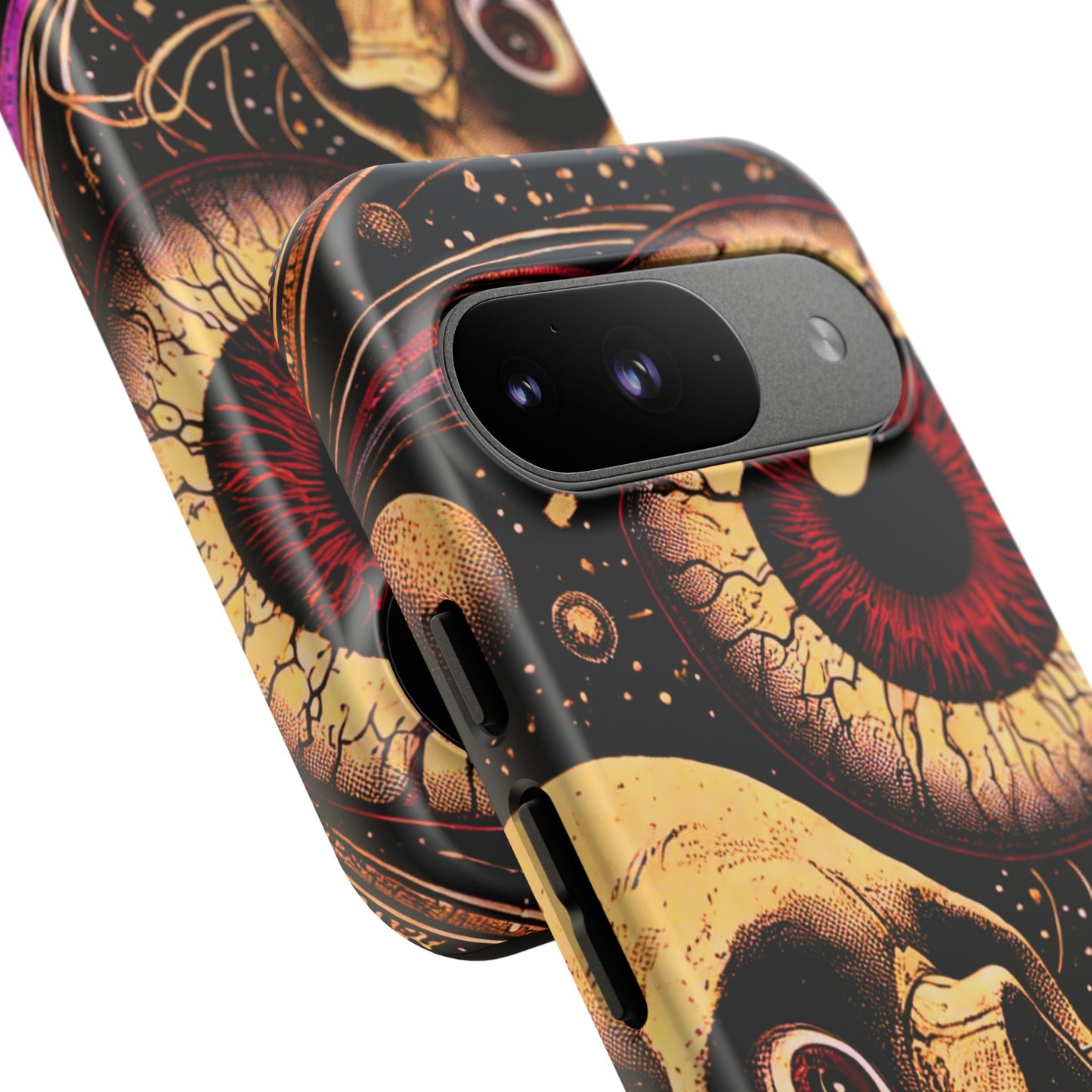Ocular Doom – Impact-Resistant Tough Phone Case for iPhone, Samsung & Google Pixel | NecroGrip