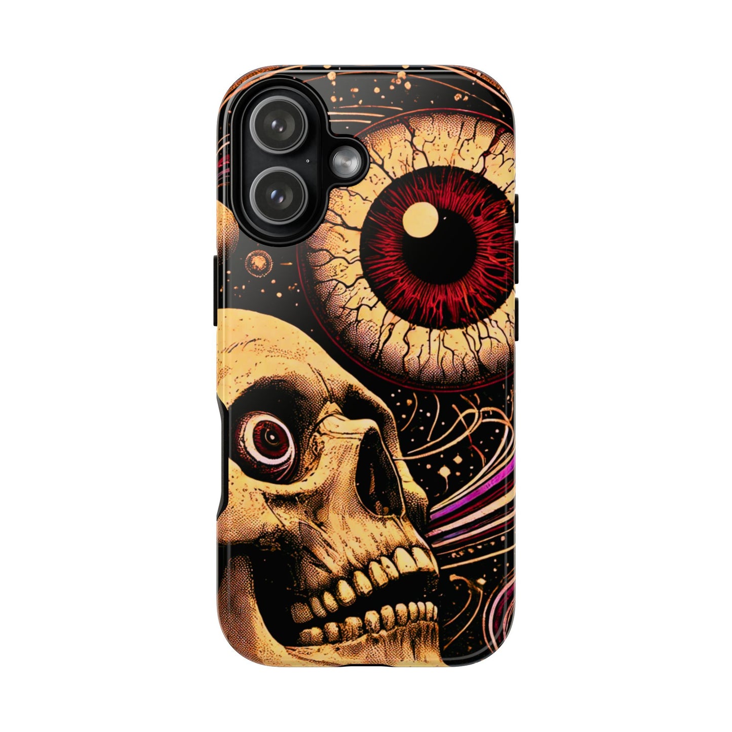 Ocular Doom – Impact-Resistant Tough Phone Case for iPhone, Samsung & Google Pixel | NecroGrip