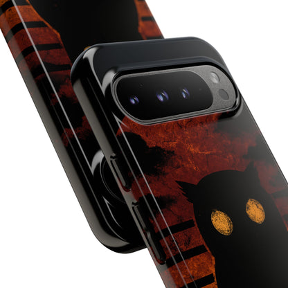 Sunset Surveillance – Impact-Resistant Tough Phone Case for iPhone, Samsung, & Google | NecroGrip