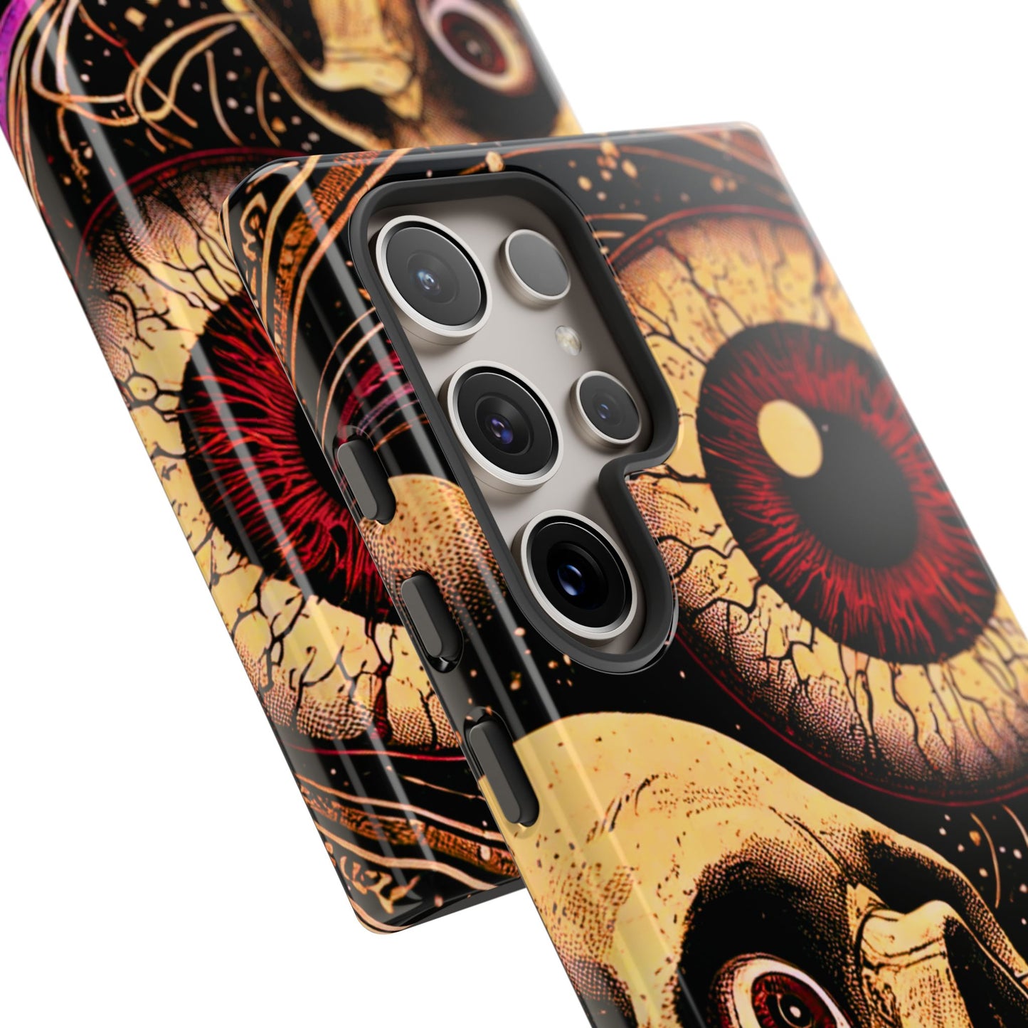 Ocular Doom – Impact-Resistant Tough Phone Case for iPhone, Samsung & Google Pixel | NecroGrip