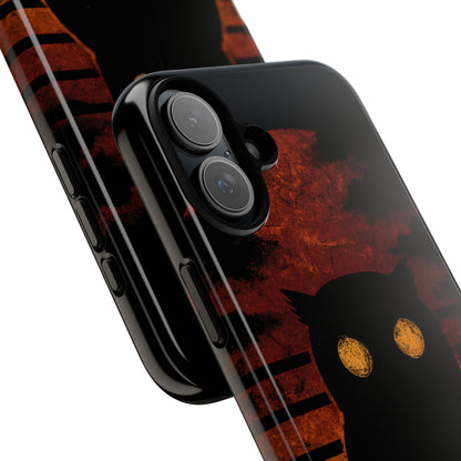 Sunset Surveillance – Impact-Resistant Tough Phone Case for iPhone, Samsung, & Google | NecroGrip