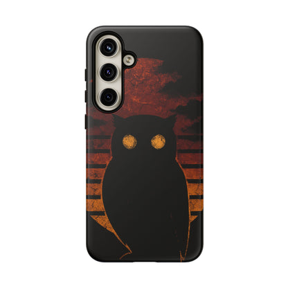 Sunset Surveillance – Impact-Resistant Tough Phone Case for iPhone, Samsung, & Google | NecroGrip