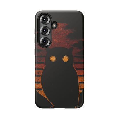 Sunset Surveillance – Impact-Resistant Tough Phone Case for iPhone, Samsung, & Google | NecroGrip