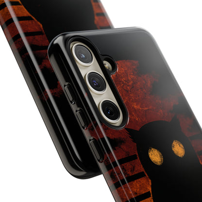 Sunset Surveillance – Impact-Resistant Tough Phone Case for iPhone, Samsung, & Google | NecroGrip