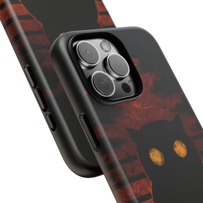 Sunset Surveillance – Impact-Resistant Tough Phone Case for iPhone, Samsung, & Google | NecroGrip