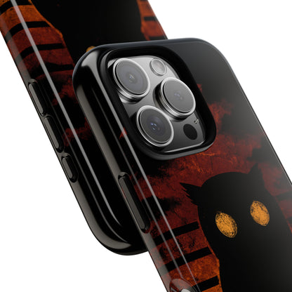 Sunset Surveillance – Impact-Resistant Tough Phone Case for iPhone, Samsung, & Google | NecroGrip