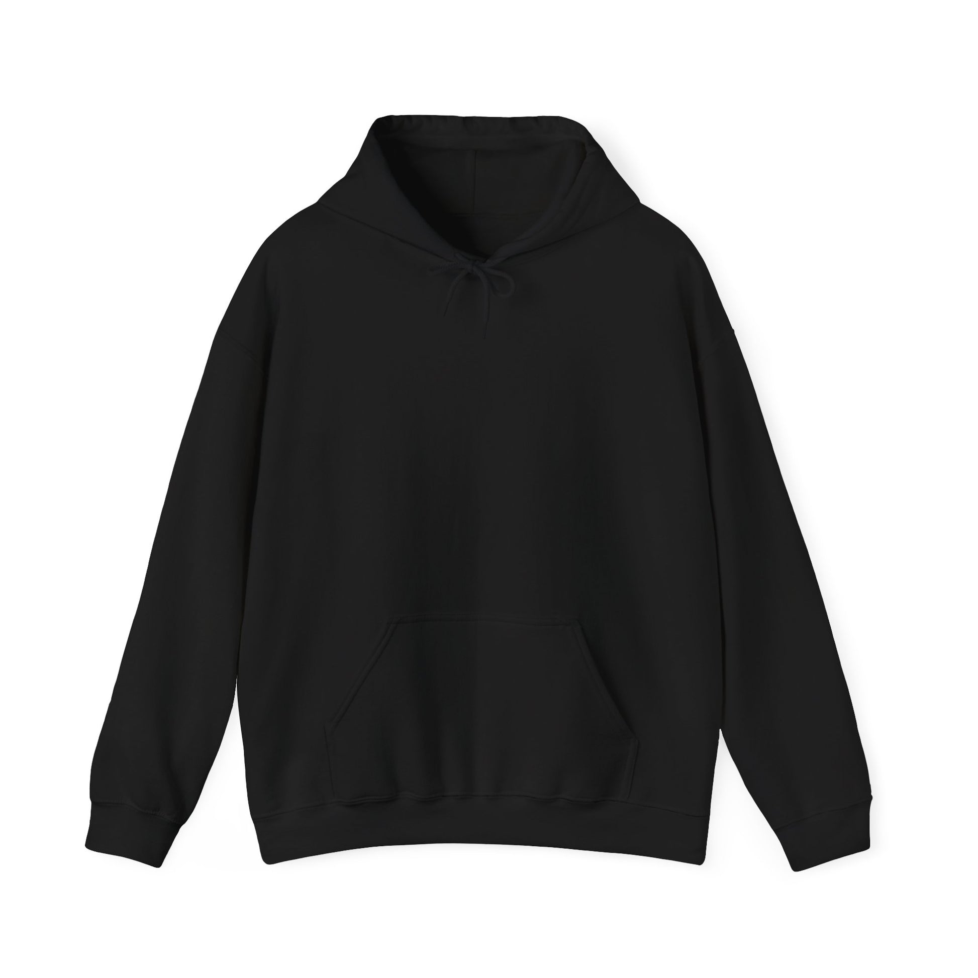 Blank front of Grave in the Brine Hoodie by NecroGrip. 
