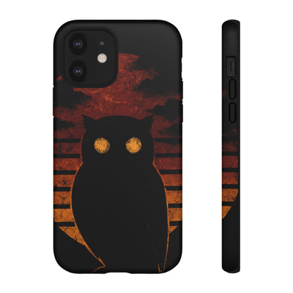 Sunset Surveillance – Impact-Resistant Tough Phone Case for iPhone, Samsung, & Google | NecroGrip