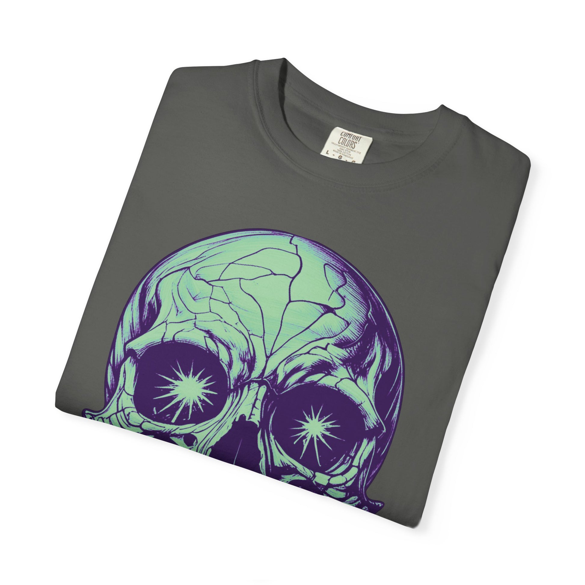 Starry Eyed Skull T-Shirt - NecroGrip 