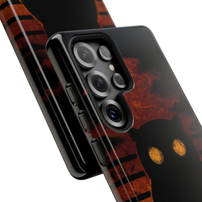 Sunset Surveillance – Impact-Resistant Tough Phone Case for iPhone, Samsung, & Google | NecroGrip