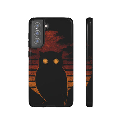 Sunset Surveillance – Impact-Resistant Tough Phone Case for iPhone, Samsung, & Google | NecroGrip