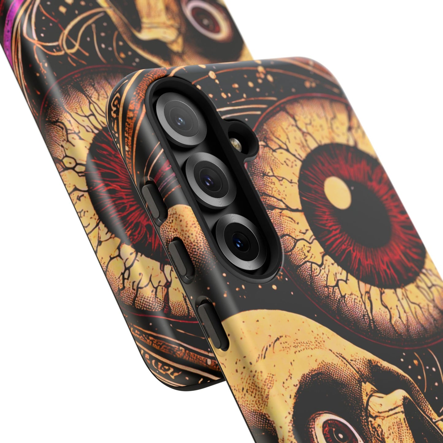 Ocular Doom – Impact-Resistant Tough Phone Case for iPhone, Samsung & Google Pixel | NecroGrip