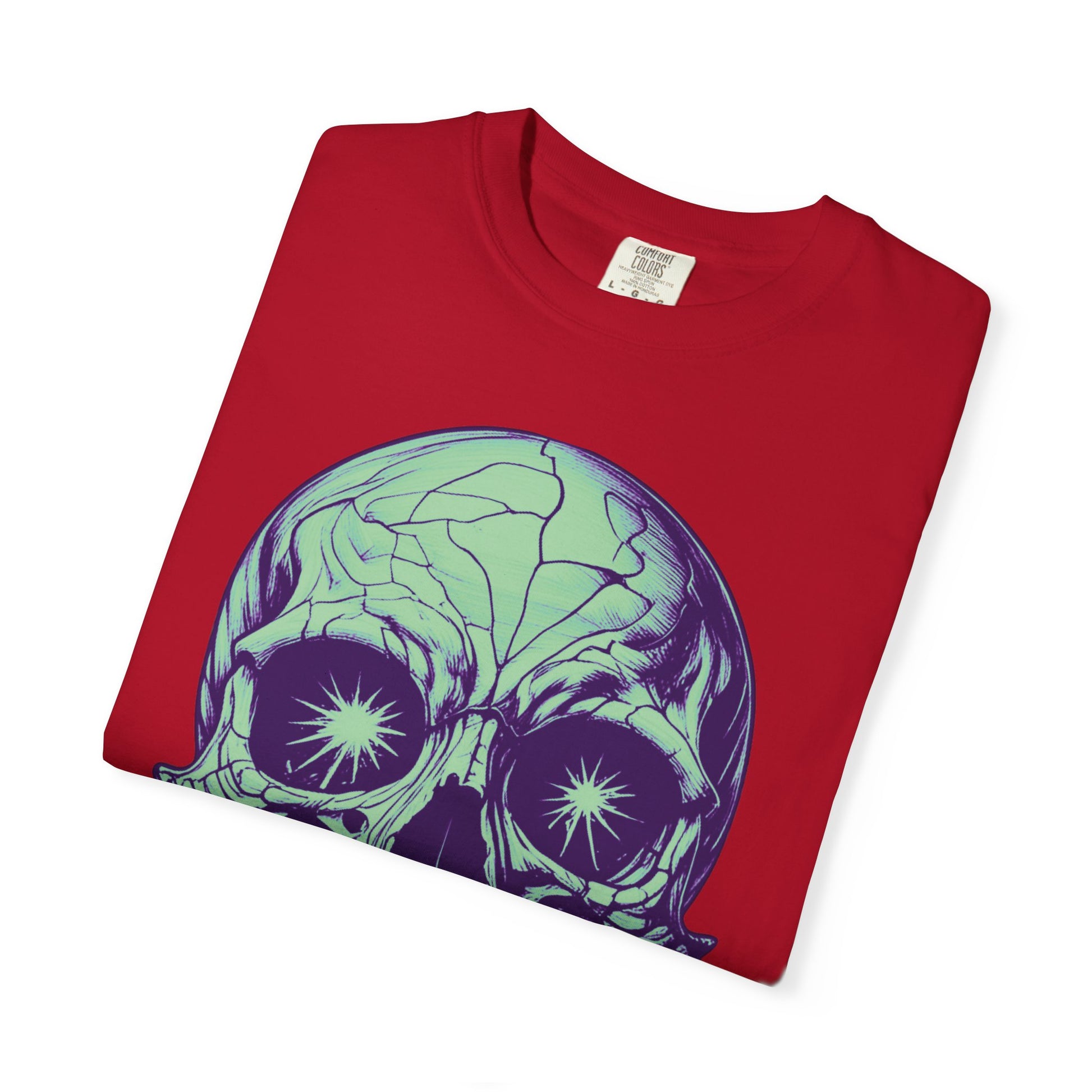 Starry Eyed Skull T-Shirt - NecroGrip 