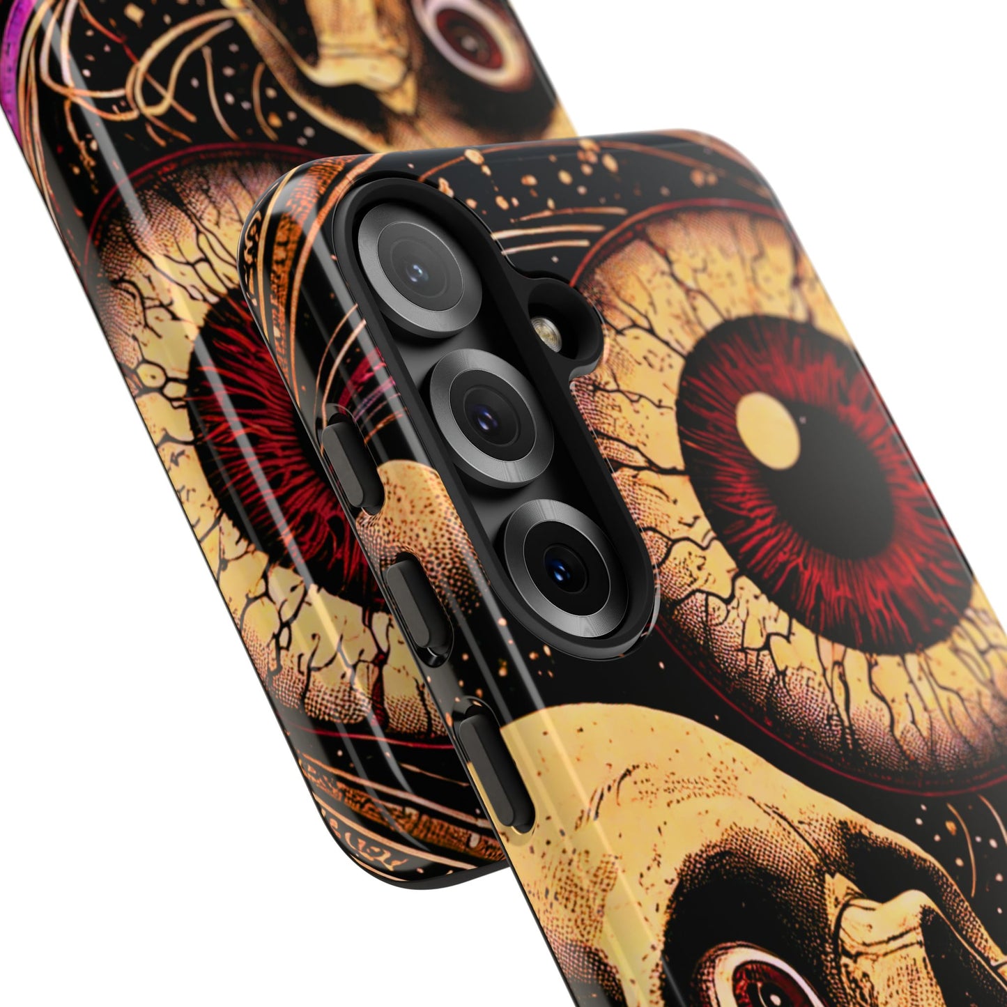 Ocular Doom – Impact-Resistant Tough Phone Case for iPhone, Samsung & Google Pixel | NecroGrip