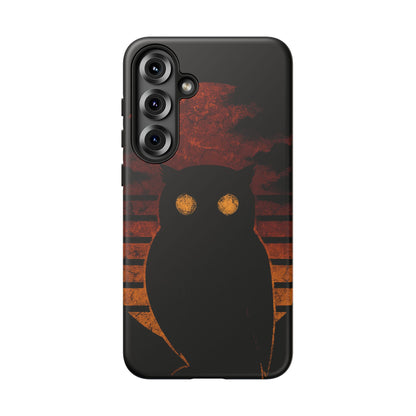 Sunset Surveillance – Impact-Resistant Tough Phone Case for iPhone, Samsung, & Google | NecroGrip