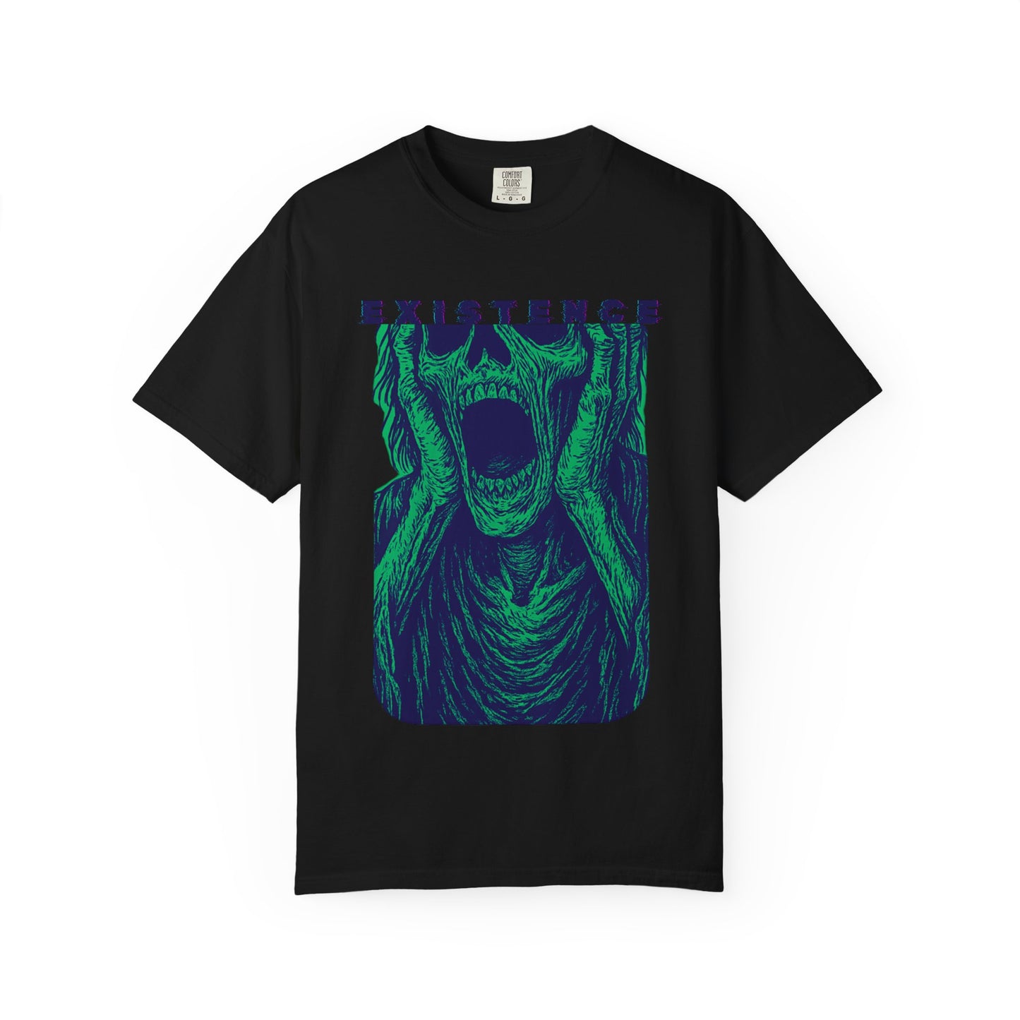 Screaming Existence – Comfort Colors NecroGrip Tee