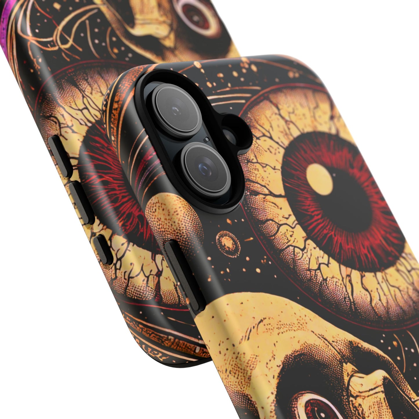 Ocular Doom – Impact-Resistant Tough Phone Case for iPhone, Samsung & Google Pixel | NecroGrip