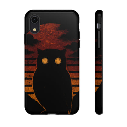 Sunset Surveillance – Impact-Resistant Tough Phone Case for iPhone, Samsung, & Google | NecroGrip
