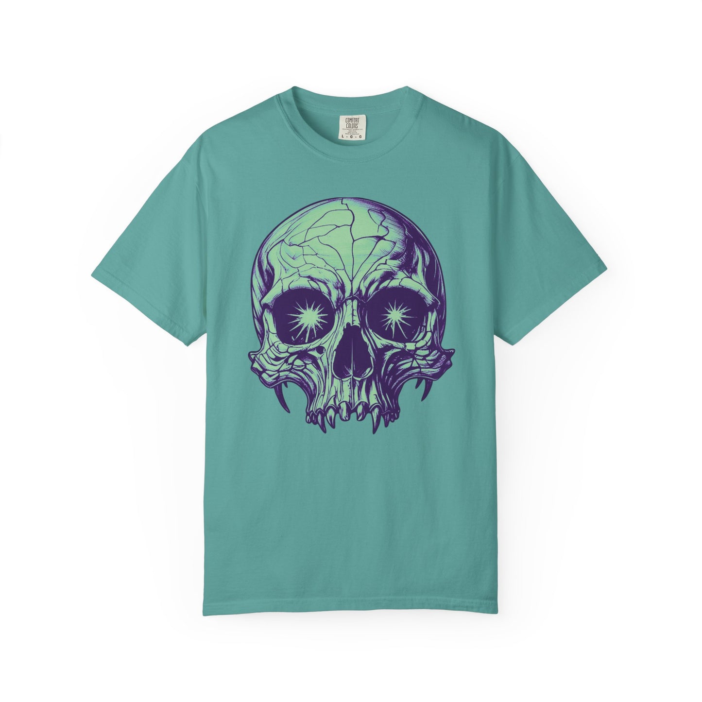 Starry Eyed Skull T-Shirt - NecroGrip 