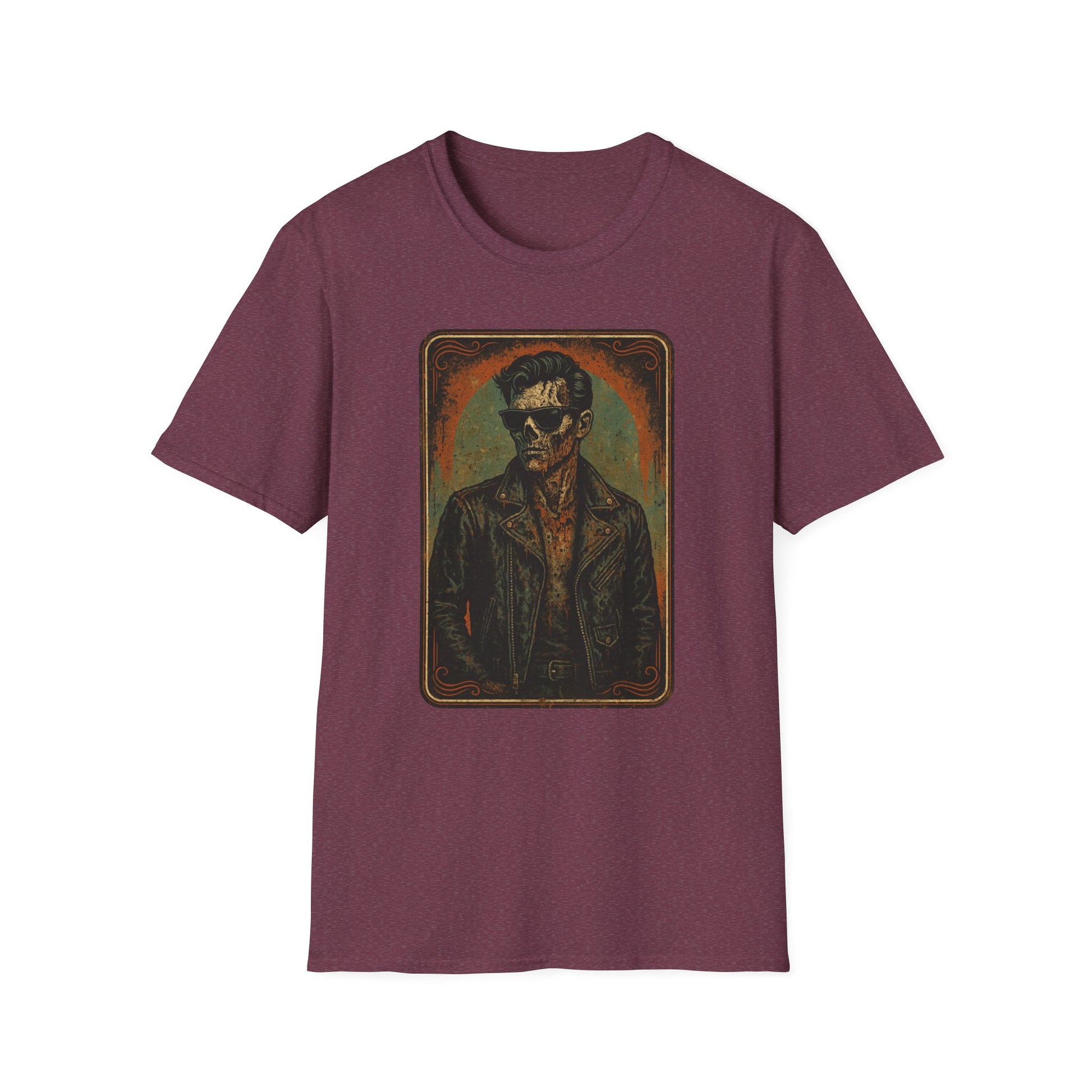 Dead Cool - Vintage Horror Skull T-shirt - NecroGrip 