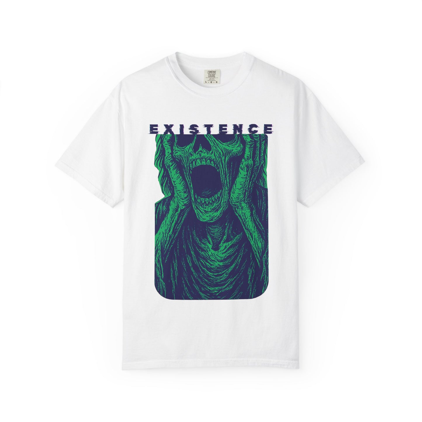 Screaming Existence – Comfort Colors NecroGrip Tee