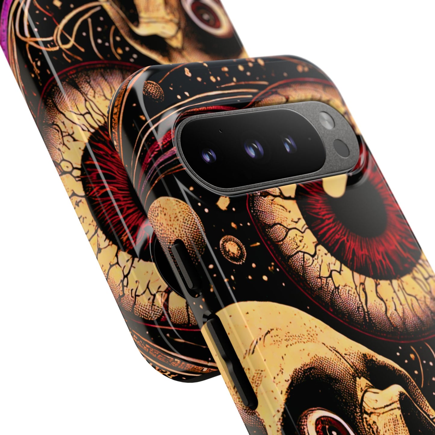 Ocular Doom – Impact-Resistant Tough Phone Case for iPhone, Samsung & Google Pixel | NecroGrip