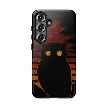 Sunset Surveillance – Impact-Resistant Tough Phone Case for iPhone, Samsung, & Google | NecroGrip