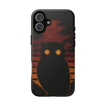 Sunset Surveillance – Impact-Resistant Tough Phone Case for iPhone, Samsung, & Google | NecroGrip