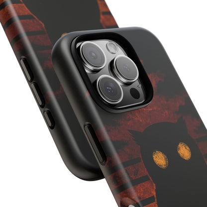 Sunset Surveillance – Impact-Resistant Tough Phone Case for iPhone, Samsung, & Google | NecroGrip