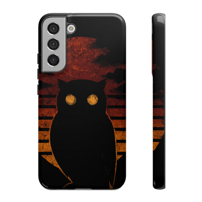 Sunset Surveillance – Impact-Resistant Tough Phone Case for iPhone, Samsung, & Google | NecroGrip